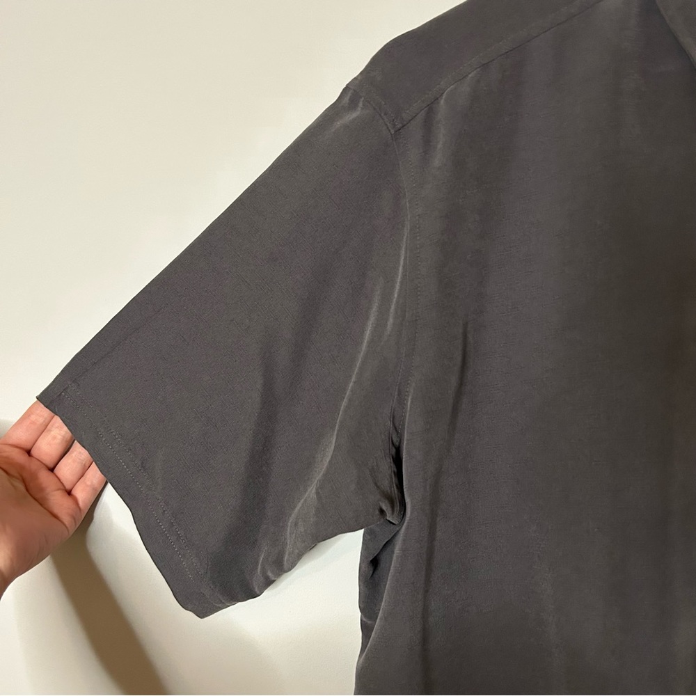 REI Men’s Dark Grey Button Down Shirt - Picture 2 of 7